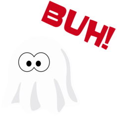 Kleiner Geist Buh - Gespenst Ghost