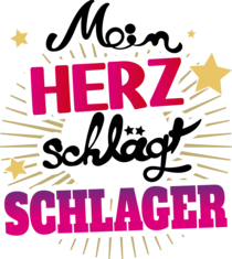 Mein Herz Schlagt Schlager Schwarz Shirts Mehr Shirtracer