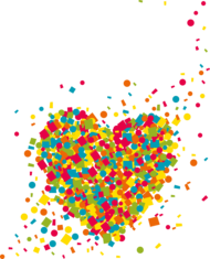 Konfetti im Herzen I