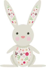 Süßer Hase Frühlingstiere I