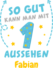 So gut kann man mit 1 aussehen