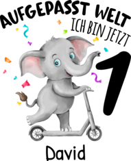 Aufgepasst Welt ich bin jetzt 1 Jahr alt I Erster Geburtstag