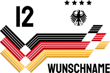 Trikot mit anpassbarem Namen und Trikotnummer