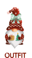 Wichtel Outfit mit Name