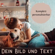Foto Bild Geschenk I Dein Bild und Text