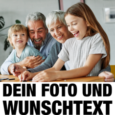 Mit Foto I Eigenem Bild I Text I Name I Wunschtext