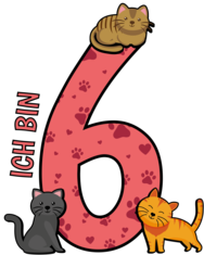 Katzen Sechster