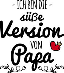 Süße Version von Papa