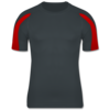 Dunkelgrau/Rot