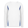 Weiß/Royalblau