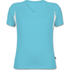 Hellblau/Weiß