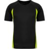 Schwarz/Neon Gelb