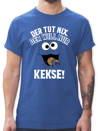 Ich tu nix Ich Will nur Kekse! Shirtracer Baby T-Shirt Kurzarm Spr/üche Baby schwarz