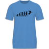 Blau meliert