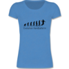 Blau meliert