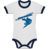 Weiß/Navy Blau