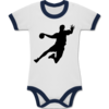 Weiß/Navy Blau