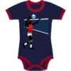 Navy Blau/Rot