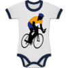 Weiß/Navy Blau