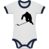 Weiß/Navy Blau