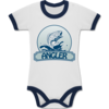 Weiß/Navy Blau