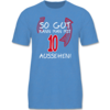 Blau meliert