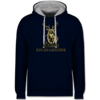 Navy Blau/Grau meliert