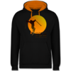 Schwarz/Orange