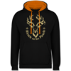 Schwarz/Orange