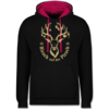 Schwarz/Fuchsia
