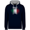 Navy Blau/Grau meliert