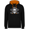 Schwarz/Orange