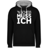 Schwarz/Grau meliert