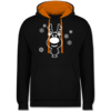 Schwarz/Orange