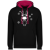 Schwarz/Fuchsia