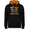 Schwarz/Orange
