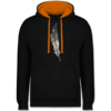 Schwarz/Orange