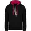 Schwarz/Fuchsia