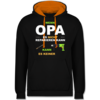 Schwarz/Orange