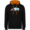 Schwarz/Orange
