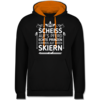 Schwarz/Orange