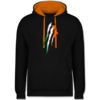 Schwarz/Orange