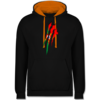 Schwarz/Orange