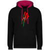Schwarz/Fuchsia