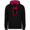 Schwarz/Fuchsia