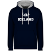 Navy Blau/Grau meliert