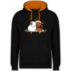Schwarz/Orange