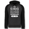 Anthrazit meliert/Schwarz