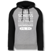 Grau meliert/Schwarz
