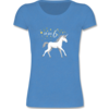 Blau meliert